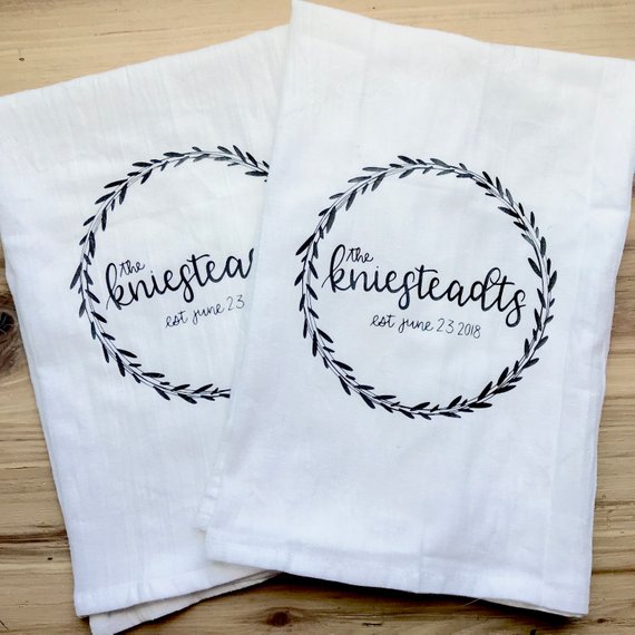 Custom Tea Towel Printing with Your Artwork & Logo Design — Mary's